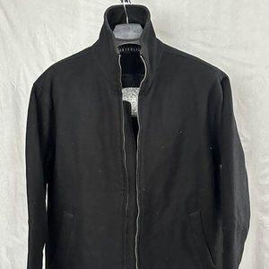 Perry Ellis Wool Jacket Men's Medium - Black
